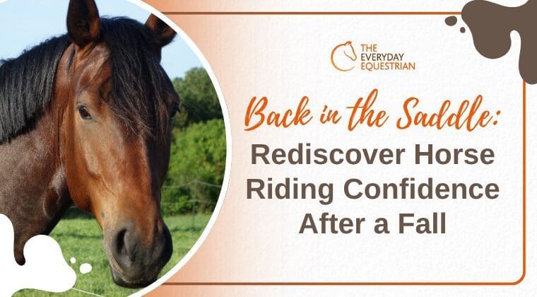 Back in the Saddle: Rebuild Your Riding Confidence After A Fall From Your Horse